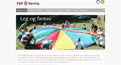 Desktop Screenshot of fdfmorkhoj.dk